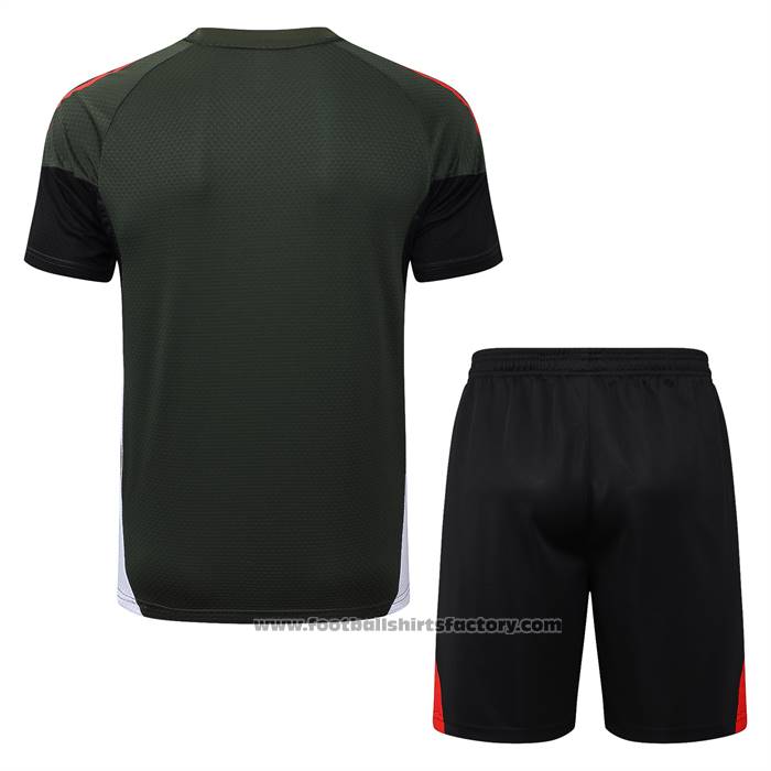 Tracksuit Bayern Munich Short Sleeve 2025-2026 Green - Shorts